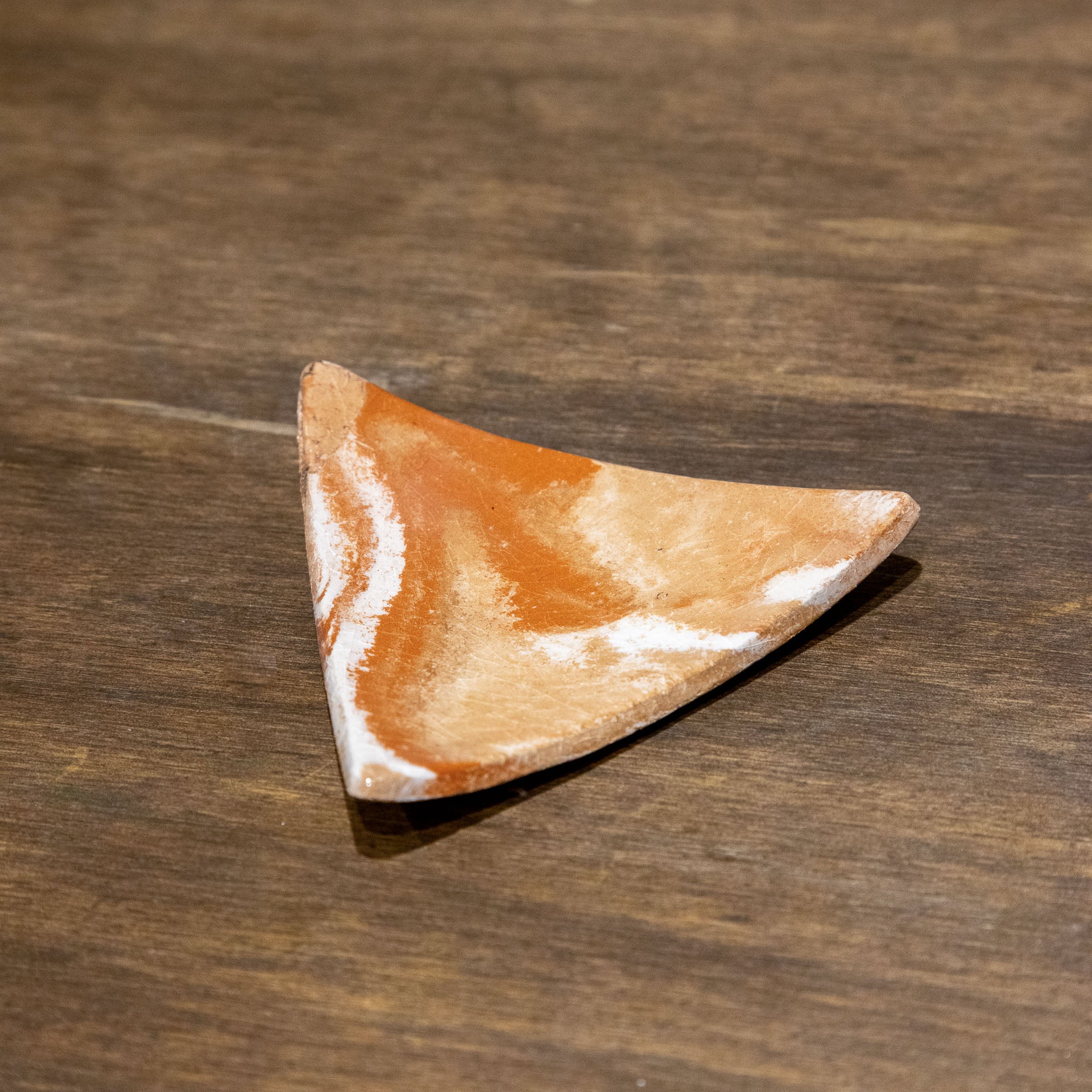 Petite Coupelle Triangulaire Marron